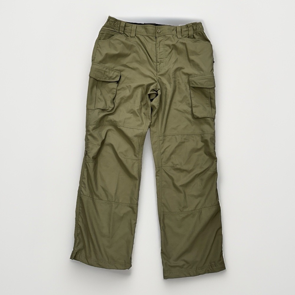 Berghaus Mens 36x32 Cargo Pants  Khaki Outdoor Hiking Workwear Softshell